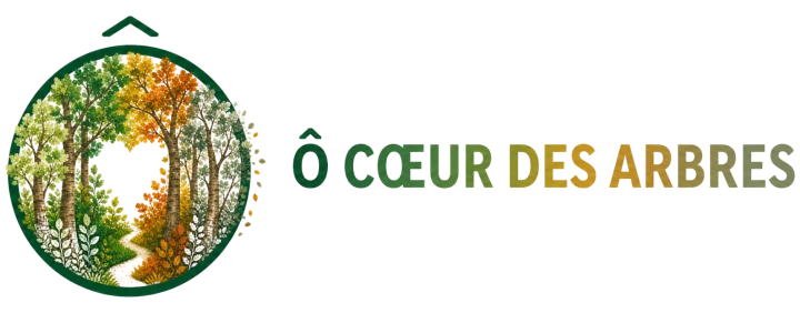Logo Ô Cœur des Arbres, bains de forêt en Deux-Sèvres